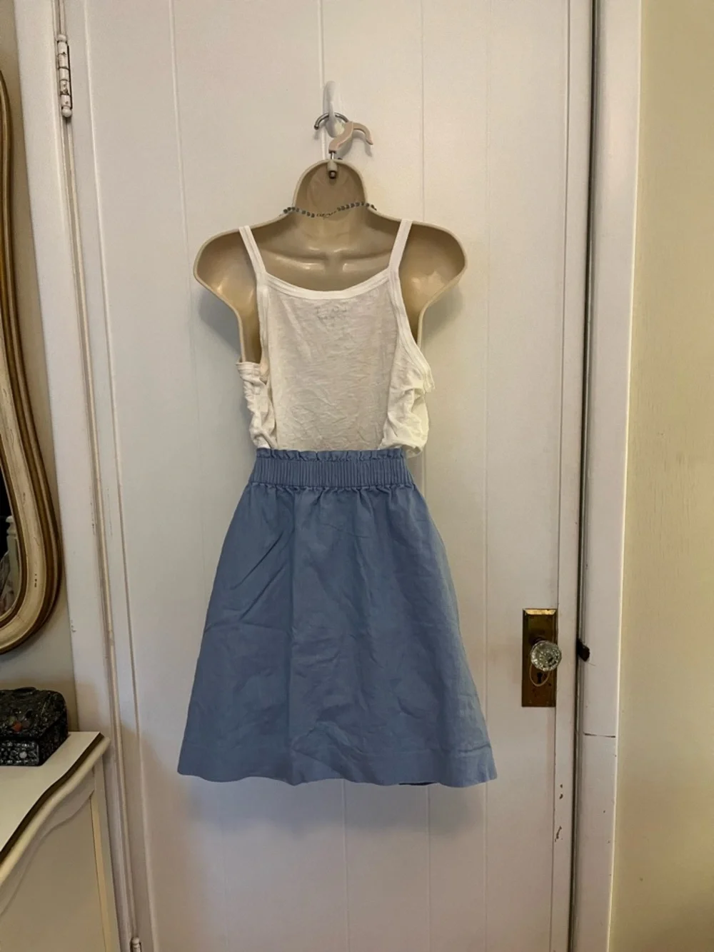 J. Crew | Linen Blend A-Line Skirt! - Picture 3 of 6